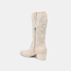 VORAH PEARL BOOTS CREME SEQUIN(Vorah Pearl Boots Creme Sequin) -Dolce Vita Sale Store DOLCEVITA BOOTS VORAHPEARL CREMESEQUIN 09 4d5b975d 3e44 4e22 9cfa 61762464891f