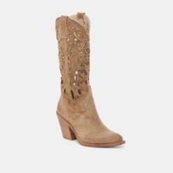 WAYLAN BOOTS SAND SUEDE(Waylan Boots Sand Suede) 4 WAYLAN BOOTS SAND SUEDE(Waylan Boots Sand Suede) -Dolce Vita Sale Store DOLCEVITA BOOTS WAYLAN SANDSUEDE 01