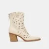 ZENOBI BOOTIES OFF WHITE LEATHER(Zenobi Booties Off White Leather) 2 ZENOBI BOOTIES OFF WHITE LEATHER(Zenobi Booties Off White Leather) -Dolce Vita Sale Store DOLCEVITA BOOT ZENOBI OFFWHITELEATHER 02