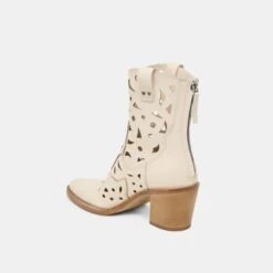 ZENOBI BOOTIES OFF WHITE LEATHER(Zenobi Booties Off White Leather) -Dolce Vita Sale Store DOLCEVITA BOOT ZENOBI OFFWHITELEATHER 09