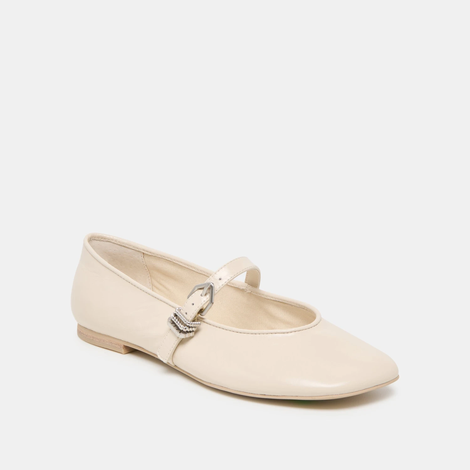 ALIZZA BALLET FLATS CREME CRINKLE PATENT(Alizza ballet flats creme crinkle patent) ALIZZA BALLET FLATS CREME CRINKLE PATENT(Alizza Ballet Flats Creme Crinkle Patent) -Dolce Vita Sale Store DOLCEVITA FLATS ALIZZA CREMECRINKLEPATENT 01