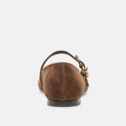 ALIZZA BALLET FLATS DK BROWN SUEDE(Alizza Ballet Flats Dk Brown Suede) 8 ALIZZA BALLET FLATS DK BROWN SUEDE(Alizza Ballet Flats Dk Brown Suede) -Dolce Vita Sale Store DOLCEVITA FLATS ALIZZA DKBROWNSUEDE 05