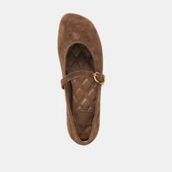 ALIZZA BALLET FLATS DK BROWN SUEDE(Alizza Ballet Flats Dk Brown Suede) 9 ALIZZA BALLET FLATS DK BROWN SUEDE(Alizza Ballet Flats Dk Brown Suede) -Dolce Vita Sale Store DOLCEVITA FLATS ALIZZA DKBROWNSUEDE 06