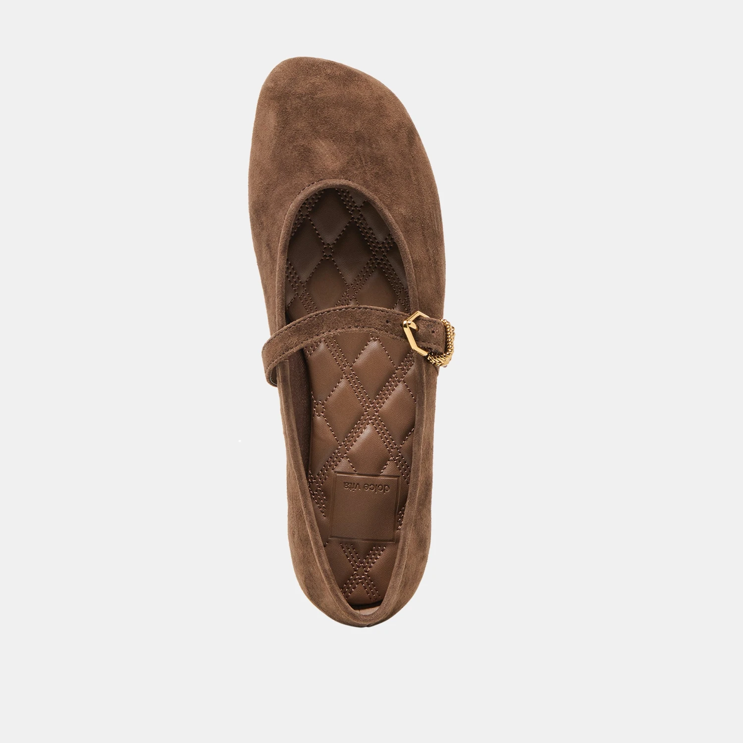 ALIZZA BALLET FLATS DK BROWN SUEDE(Alizza ballet flats dk brown suede) ALIZZA BALLET FLATS DK BROWN SUEDE(Alizza Ballet Flats Dk Brown Suede) -Dolce Vita Sale Store DOLCEVITA FLATS ALIZZA DKBROWNSUEDE 06