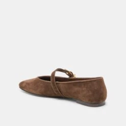 ALIZZA BALLET FLATS DK BROWN SUEDE(Alizza Ballet Flats Dk Brown Suede) 6 ALIZZA BALLET FLATS DK BROWN SUEDE(Alizza Ballet Flats Dk Brown Suede) -Dolce Vita Sale Store DOLCEVITA FLATS ALIZZA DKBROWNSUEDE 08