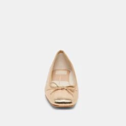 ANISA BALLET FLATS GOLD DISTRESSED LEATHER(Anisa Ballet Flats Gold Distressed Leather) -Dolce Vita Sale Store DOLCEVITA FLATS ANISA GOLDDISTRESSEDLEATHER 04