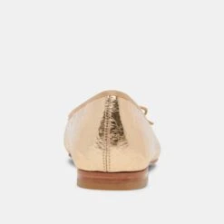 ANISA BALLET FLATS GOLD DISTRESSED LEATHER(Anisa Ballet Flats Gold Distressed Leather) -Dolce Vita Sale Store DOLCEVITA FLATS ANISA GOLDDISTRESSEDLEATHER 05