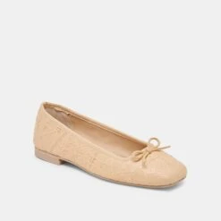 ANISA BALLET FLATS LT NATURAL WOVEN RAFFIA(Anisa Ballet Flats Lt Natural Woven Raffia) 4 ANISA BALLET FLATS LT NATURAL WOVEN RAFFIA(Anisa Ballet Flats Lt Natural Woven Raffia) -Dolce Vita Sale Store DOLCEVITA FLATS ANISA LTNATURALWOVENRAFFIA 01