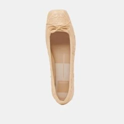 ANISA BALLET FLATS LT NATURAL WOVEN RAFFIA(Anisa Ballet Flats Lt Natural Woven Raffia) 11 ANISA BALLET FLATS LT NATURAL WOVEN RAFFIA(Anisa Ballet Flats Lt Natural Woven Raffia) -Dolce Vita Sale Store DOLCEVITA FLATS ANISA LTNATURALWOVENRAFFIA 06