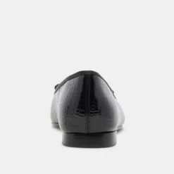 ANISA BALLET FLATS NOIR EMBOSSED LEATHER(Anisa Ballet Flats Noir Embossed Leather) -Dolce Vita Sale Store DOLCEVITA FLATS ANISA NOIREMBOSSEDLEATHER 05