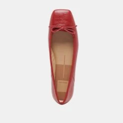 ANISA BALLET FLATS RED CRINKLE PATENT(Anisa Ballet Flats Red Crinkle Patent) -Dolce Vita Sale Store DOLCEVITA FLATS ANISA REDCRINKLEPATENT 06