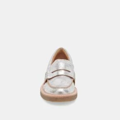 Dolce Vita ARABEL LOAFERS SILVER DISTRESSED LEATHER(Arabel Loafers Silver Distressed Leather) 8 Dolce Vita ARABEL LOAFERS SILVER DISTRESSED LEATHER(Arabel Loafers Silver Distressed Leather) -Dolce Vita Sale Store DOLCEVITA FLATS ARABEL SILVERDISTRESSEDLEATHER 04