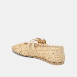BAYLEE SUNFLOWER WIDE BALLET FLATS LT NATURAL MACRAME(Baylee Sunflower Wide Ballet Flats Lt Natural Macrame) -Dolce Vita Sale Store DOLCEVITA FLATS BAYLEESUNFLOWER LTNATURALMACRAME 09 982f360b f02e 45fc aefe a5f69e1b8bf5