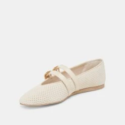 BAYLEE WIDE BALLET FLATS BONE PERFORATED SUEDE(Baylee Wide Ballet Flats Bone Perforated Suede) -Dolce Vita Sale Store DOLCEVITA FLATS BAYLEE BONEPERFORATEDLEATHER 08 d98663c6 06ba 4ed9 887a f208a8020d03