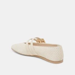 BAYLEE BALLET FLATS BONE PERFORATED SUEDE(Baylee Ballet Flats Bone Perforated Suede) 13 BAYLEE BALLET FLATS BONE PERFORATED SUEDE(Baylee Ballet Flats Bone Perforated Suede) -Dolce Vita Sale Store DOLCEVITA FLATS BAYLEE BONEPERFORATEDLEATHER 09