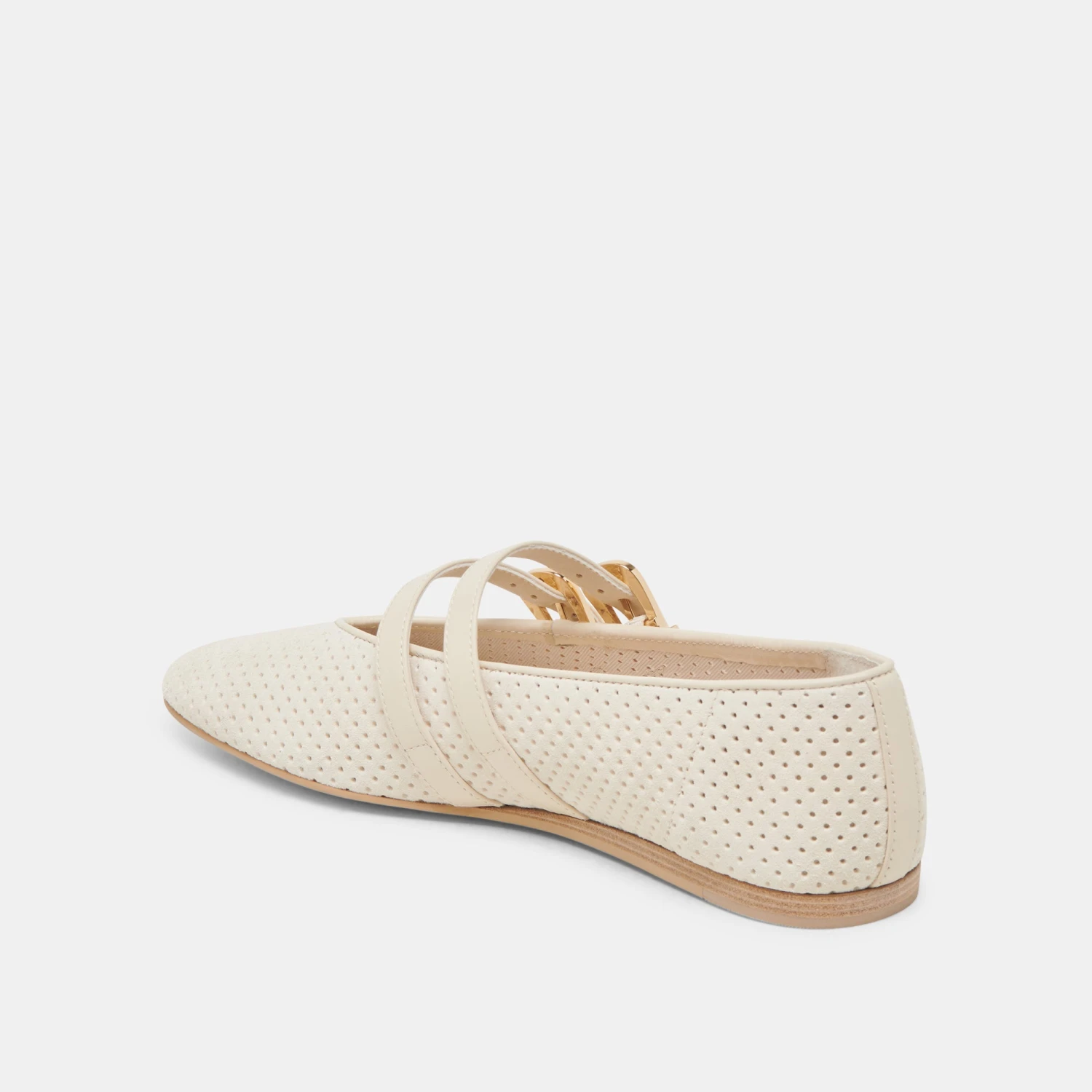 BAYLEE BALLET FLATS BONE PERFORATED SUEDE(Baylee ballet flats bone perforated suede) BAYLEE BALLET FLATS BONE PERFORATED SUEDE(Baylee Ballet Flats Bone Perforated Suede) -Dolce Vita Sale Store DOLCEVITA FLATS BAYLEE BONEPERFORATEDLEATHER 09