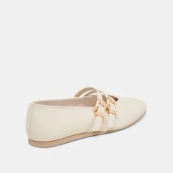 BAYLEE BALLET FLATS IVORY LEATHER(Baylee Ballet Flats Ivory Leather) 6 BAYLEE BALLET FLATS IVORY LEATHER(Baylee Ballet Flats Ivory Leather) -Dolce Vita Sale Store DOLCEVITA FLATS BAYLEE IVORYCRIINKLEPATENT 03