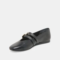 BAYLEE WIDE BALLET FLATS BLACK LEATHER(Baylee Wide Ballet Flats Black Leather) -Dolce Vita Sale Store DOLCEVITA FLATS BAYLEE MIDNIGHTCRINKLEPATENT 08 70267df9 70ea 4d1f 9305 fe82262e2475