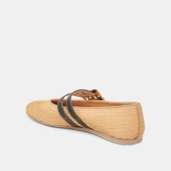 BAYLEE WIDE BALLET FLATS NATURAL RAFFIA(Baylee Wide Ballet Flats Natural Raffia) -Dolce Vita Sale Store DOLCEVITA FLATS BAYLEE NATURALRAFFIA 09 babf02ca a5de 4928 b067 953c71664b26