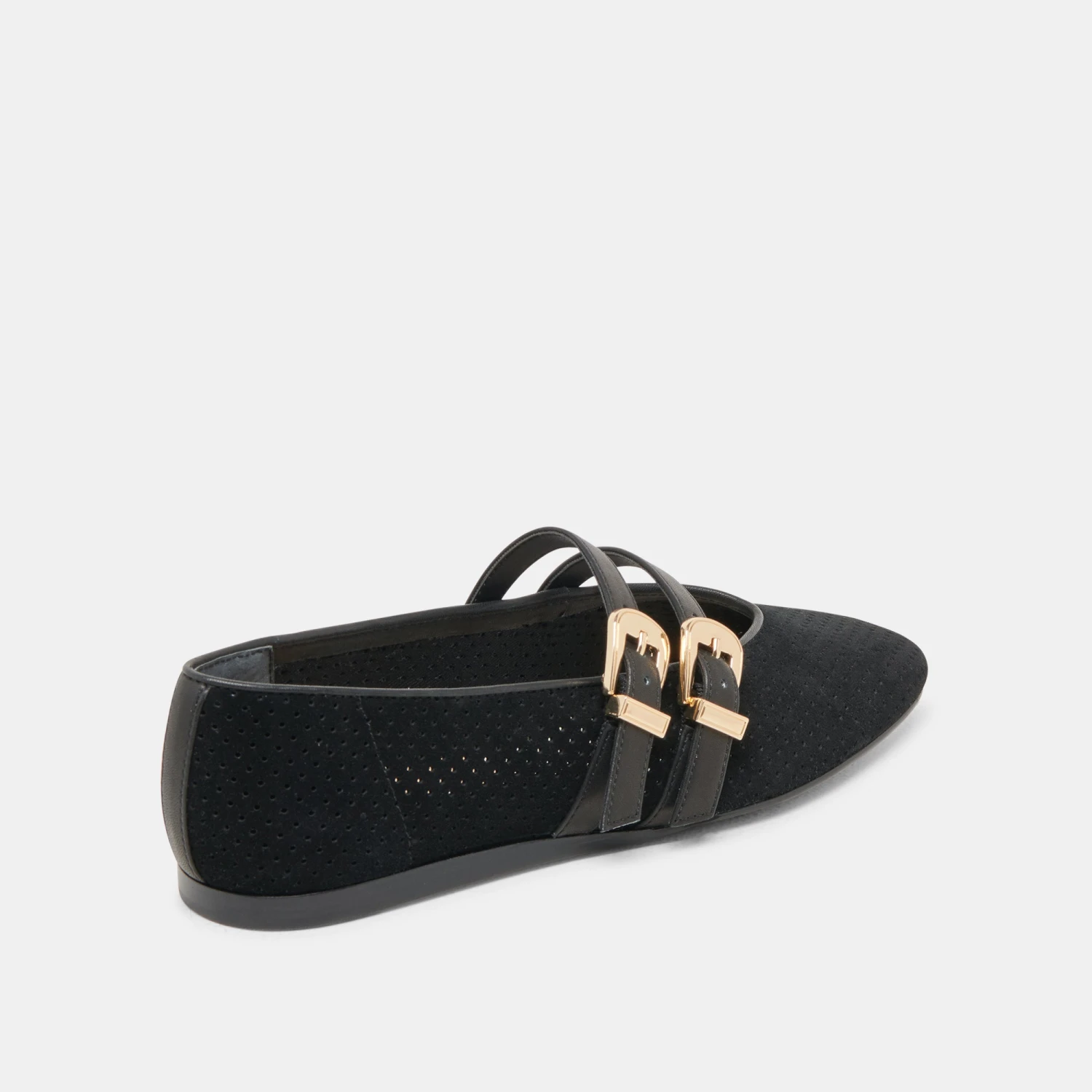 BAYLEE WIDE BALLET FLATS ONYX PERFORATED SUEDE(Baylee wide ballet flats onyx perforated suede) BAYLEE WIDE BALLET FLATS ONYX PERFORATED SUEDE(Baylee Wide Ballet Flats Onyx Perforated Suede) -Dolce Vita Sale Store DOLCEVITA FLATS BAYLEE ONYXPERFORATEDSUEDE 03 08a692cc 7e24 4f64 98a8 3665709a81bc