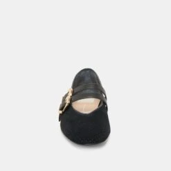 BAYLEE WIDE BALLET FLATS ONYX PERFORATED SUEDE(Baylee Wide Ballet Flats Onyx Perforated Suede) 7 BAYLEE WIDE BALLET FLATS ONYX PERFORATED SUEDE(Baylee Wide Ballet Flats Onyx Perforated Suede) -Dolce Vita Sale Store DOLCEVITA FLATS BAYLEE ONYXPERFORATEDSUEDE 04 af4d2ee8 b653 4c70 bcbd cab2d5a7ae86