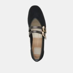 BAYLEE WIDE BALLET FLATS ONYX PERFORATED SUEDE(Baylee Wide Ballet Flats Onyx Perforated Suede) 9 BAYLEE WIDE BALLET FLATS ONYX PERFORATED SUEDE(Baylee Wide Ballet Flats Onyx Perforated Suede) -Dolce Vita Sale Store DOLCEVITA FLATS BAYLEE ONYXPERFORATEDSUEDE 06 7c9e0464 0303 4c41 8cae f01e07f77fc8