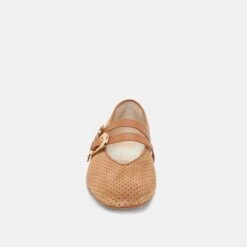 BAYLEE WIDE BALLETS FLATS PECAN PERFORATED SUEDE(Baylee Wide Ballet Flats Pecan Perforated Suede) -Dolce Vita Sale Store DOLCEVITA FLATS BAYLEE PECANPERFORATEDSUEDE 04 73dd1b96 e873 48e2 abdc 0702f17e84f8