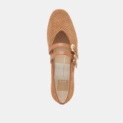BAYLEE WIDE BALLETS FLATS PECAN PERFORATED SUEDE(Baylee Wide Ballet Flats Pecan Perforated Suede) -Dolce Vita Sale Store DOLCEVITA FLATS BAYLEE PECANPERFORATEDSUEDE 06 4bbc77c8 aa65 476f ac0c 66c05203e508
