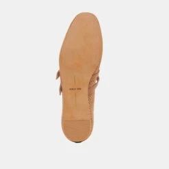 BAYLEE BALLET FLATS PECAN PERFORATED SUEDE(Baylee Ballet Flats Pecan Perforated Suede) -Dolce Vita Sale Store DOLCEVITA FLATS BAYLEE PECANPERFORATEDSUEDE 07