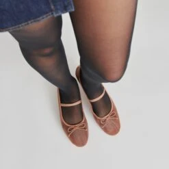 CADEL BALLET FLATS CIDER MESH(Cadel Ballet Flats Cider Mesh) -Dolce Vita Sale Store DOLCEVITA FLATS CADEL CIDERMESH ONFOOT 02