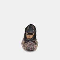 CADEL BALLET FLATS DK LEOPARD MESH(Cadel Ballet Flats Dk Leopard Mesh) -Dolce Vita Sale Store DOLCEVITA FLATS CADEL DKLEOPARDMESH 04