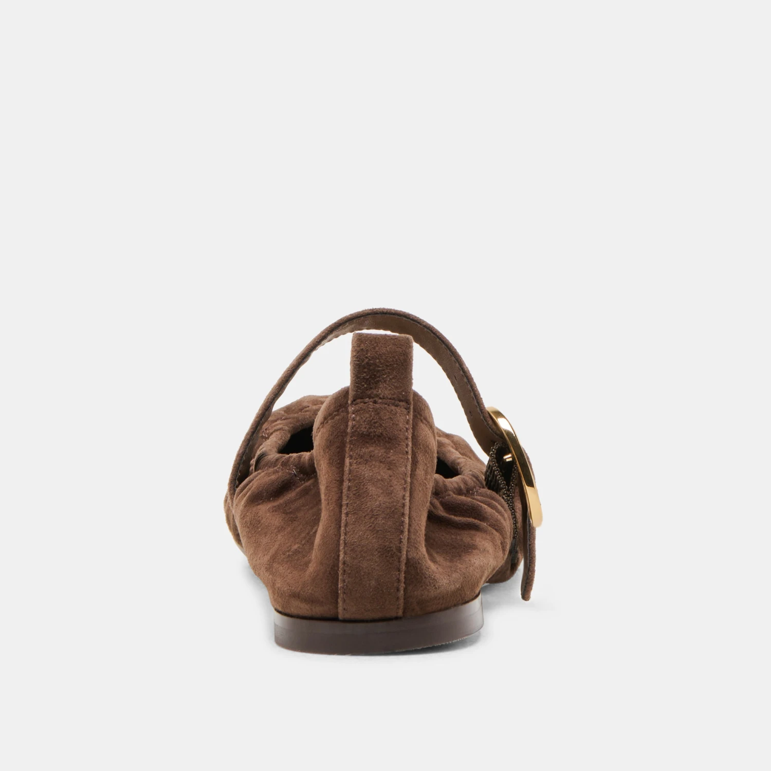 CAELY BALLET FLATS DK BROWN SUEDE(Caely ballet flats dk brown suede) CAELY BALLET FLATS DK BROWN SUEDE(Caely Ballet Flats Dk Brown Suede) -Dolce Vita Sale Store DOLCEVITA FLATS CAELY DKBROWNSUEDE 05