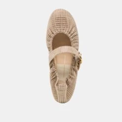 CAELY BALLET FLATS HERRINGBONE PRINTED SUEDE(Caely Ballet Flats Herringbone Printed Suede) -Dolce Vita Sale Store DOLCEVITA FLATS CAELY HERRINGBONEPRINTEDSUEDE 06