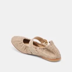 CAELY BALLET FLATS HERRINGBONE PRINTED SUEDE(Caely Ballet Flats Herringbone Printed Suede) -Dolce Vita Sale Store DOLCEVITA FLATS CAELY HERRINGBONEPRINTEDSUEDE 08