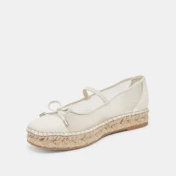CAMBRE BALLET FLATS WHITE MESH(Cambre Ballet Flats White Mesh) -Dolce Vita Sale Store DOLCEVITA FLATS CAMBRE WHITEMESH 08