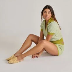 DIYA FLATS LT NATURAL MACRAME(Diya Flats Lt Natural Macrame) -Dolce Vita Sale Store DOLCEVITA FLATS DIYA LTNATURALMACRAME ONFOOT 02