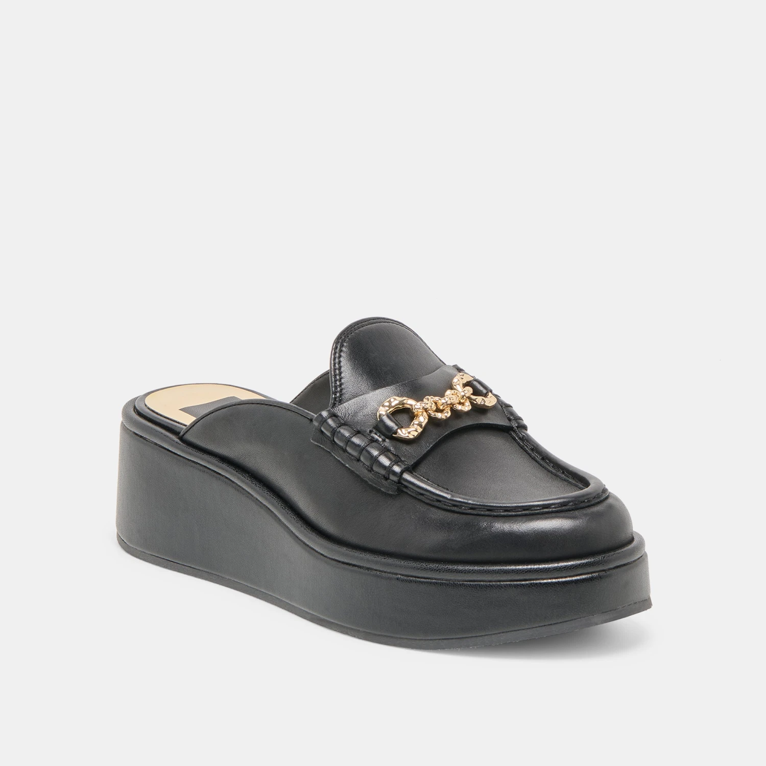 DORREL LOAFERS BLACK LEATHER(Dorrel loafers black leather) DORREL LOAFERS BLACK LEATHER(Dorrel Loafers Black Leather) -Dolce Vita Sale Store DOLCEVITA FLATS DORREL BLACK LEATHER 01