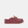 DORREL LOAFERS MAROON LEATHER(Dorrel Loafers Maroon Leather)