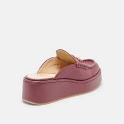 DORREL LOAFERS MAROON LEATHER(Dorrel Loafers Maroon Leather) -Dolce Vita Sale Store DOLCEVITA FLATS DORREL MAROON LEATHER 03