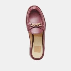 DORREL LOAFERS MAROON LEATHER(Dorrel Loafers Maroon Leather) -Dolce Vita Sale Store DOLCEVITA FLATS DORREL MAROON LEATHER 06