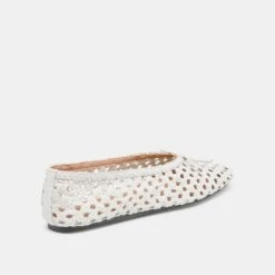 EDDA BALLET FLATS BONE WOVEN LEATHER(Edda Ballet Flats Bone Woven Leather) -Dolce Vita Sale Store DOLCEVITA FLATS EDDA BONEWOVENLEATHER 03