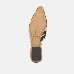 ELM FLATS COCOA TAURUS CALF HAIR(Elm Flats Cocoa Taurus Calf Hair) -Dolce Vita Sale Store DOLCEVITA FLATS ELM COCOATAURUSCALFHAIR 07