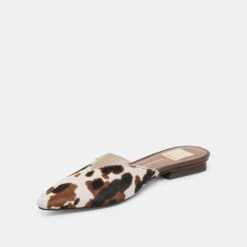 ELM FLATS COCOA TAURUS CALF HAIR(Elm Flats Cocoa Taurus Calf Hair) -Dolce Vita Sale Store DOLCEVITA FLATS ELM COCOATAURUSCALFHAIR 08