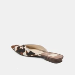 ELM FLATS COCOA TAURUS CALF HAIR(Elm Flats Cocoa Taurus Calf Hair) -Dolce Vita Sale Store DOLCEVITA FLATS ELM COCOATAURUSCALFHAIR 09