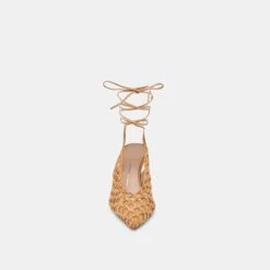 GESICA HEELS NATURAL WOVEN(Gesica Heels Natural Woven) -Dolce Vita Sale Store DOLCEVITA FLATS GESICA NATURALWOVEN 04