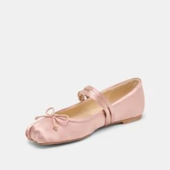GIBSEN BALLET FLATS BLUSH SATIN(Gibsen Ballet Flats Blush Satin) -Dolce Vita Sale Store DOLCEVITA FLATS GIBSEN BLUSHSATIN 08