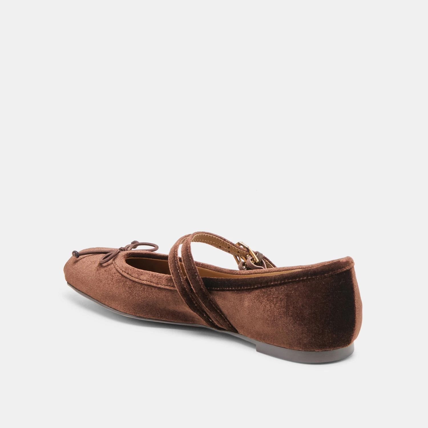 GIBSEN BALLET FLATS CHOCOLATE VELVET(Gibsen ballet flats chocolate velvet) GIBSEN BALLET FLATS CHOCOLATE VELVET(Gibsen Ballet Flats Chocolate Velvet) -Dolce Vita Sale Store DOLCEVITA FLATS GIBSEN CHOCOLATEVELVET 08