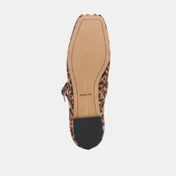 GIBSEN BALLET FLATS DK LEOPARD SATIN(Gibsen Ballet Flats Dk Leopard Satin) -Dolce Vita Sale Store DOLCEVITA FLATS GIBSEN DKLEOPARDSATIN 07