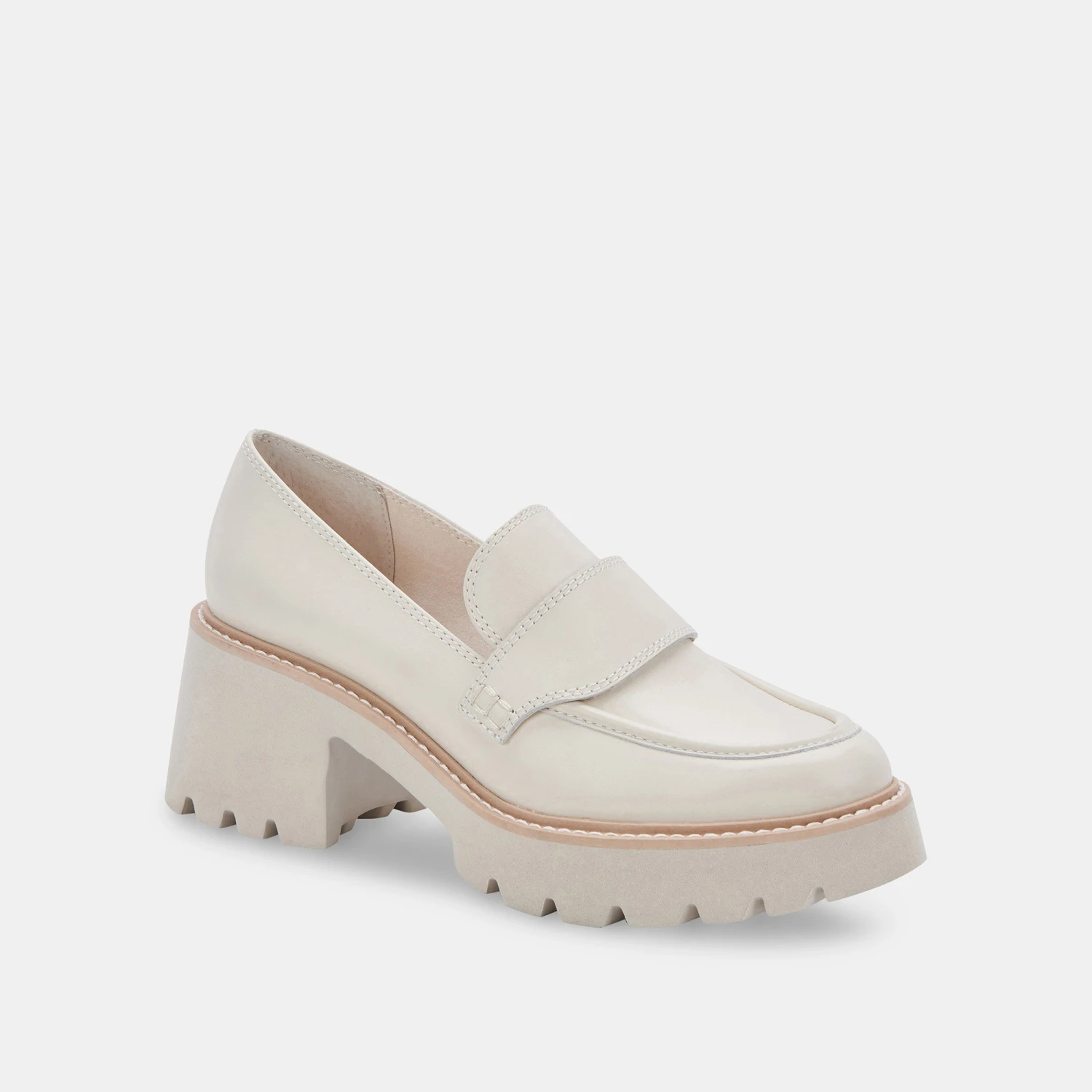 HALONA LOAFERS IVORY LEATHER - re:vita(Halona loafers ivory leather resale) HALONA LOAFERS IVORY LEATHER - Re:vita(Halona Loafers Ivory Leather Resale) -Dolce Vita Sale Store DOLCEVITA FLATS HALONA IVORYLEATHER 01