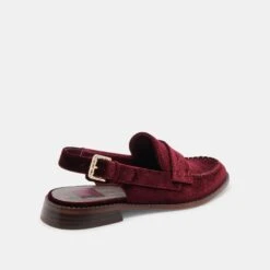 HARDI LOAFERS WINE VELVET - Re:vita(Hardi Loafers Wine Velvet Resale) -Dolce Vita Sale Store DOLCEVITA FLATS HARDI WINEVELVET 03 eb9d87fd 0005 464a b940 2b6b07598409
